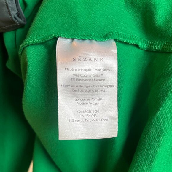 Sezane Pippa Dress, Size Small, Vert/Green, EUC - Picture 5 of 6